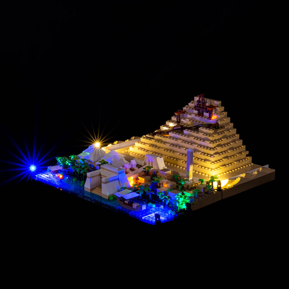 1.0 Light Kit for LEGO Great Pyramid of Giza #21058