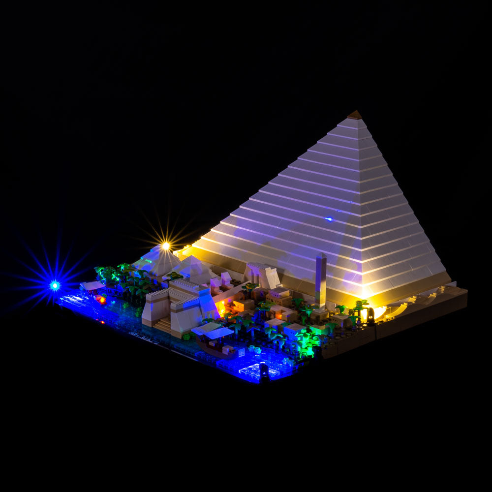 1.0 Light Kit for LEGO Great Pyramid of Giza #21058