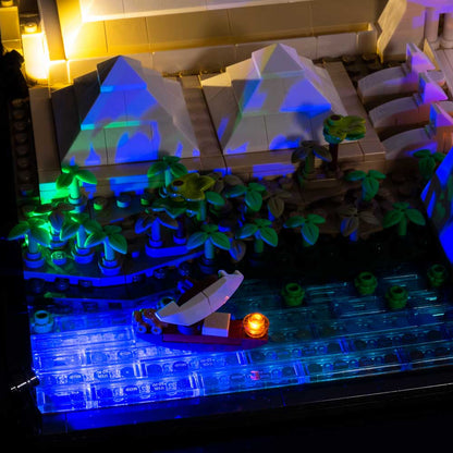1.0 Light Kit for LEGO Great Pyramid of Giza #21058