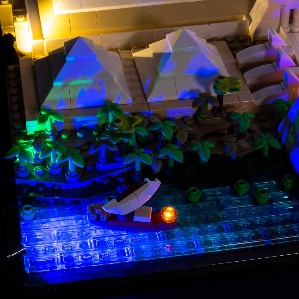 1.0 Light Kit for LEGO Great Pyramid of Giza #21058