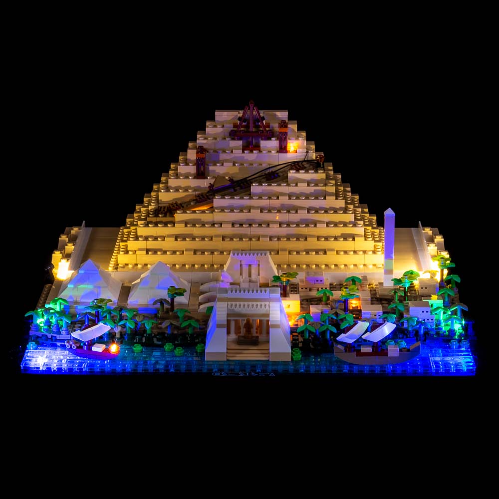 1.0 Light Kit for LEGO Great Pyramid of Giza #21058