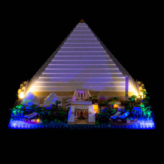 1.0 Light Kit for LEGO Great Pyramid of Giza #21058