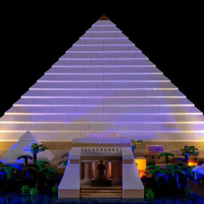 1.0 Light Kit for LEGO Great Pyramid of Giza #21058