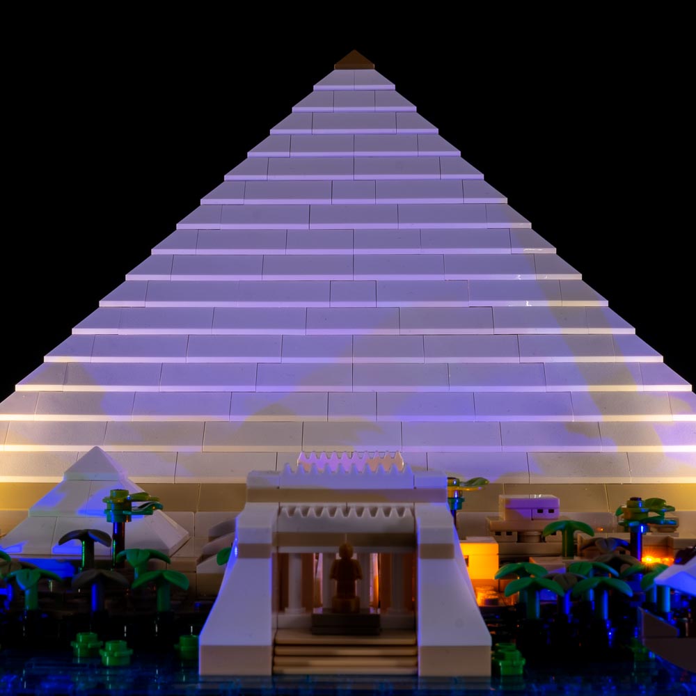 1.0 Light Kit for LEGO Great Pyramid of Giza #21058