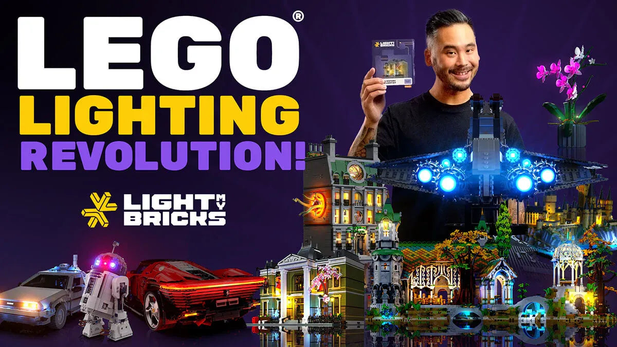 Load video: Discover what makes Light My Bricks™ the most advanced LEGO® lighting system available