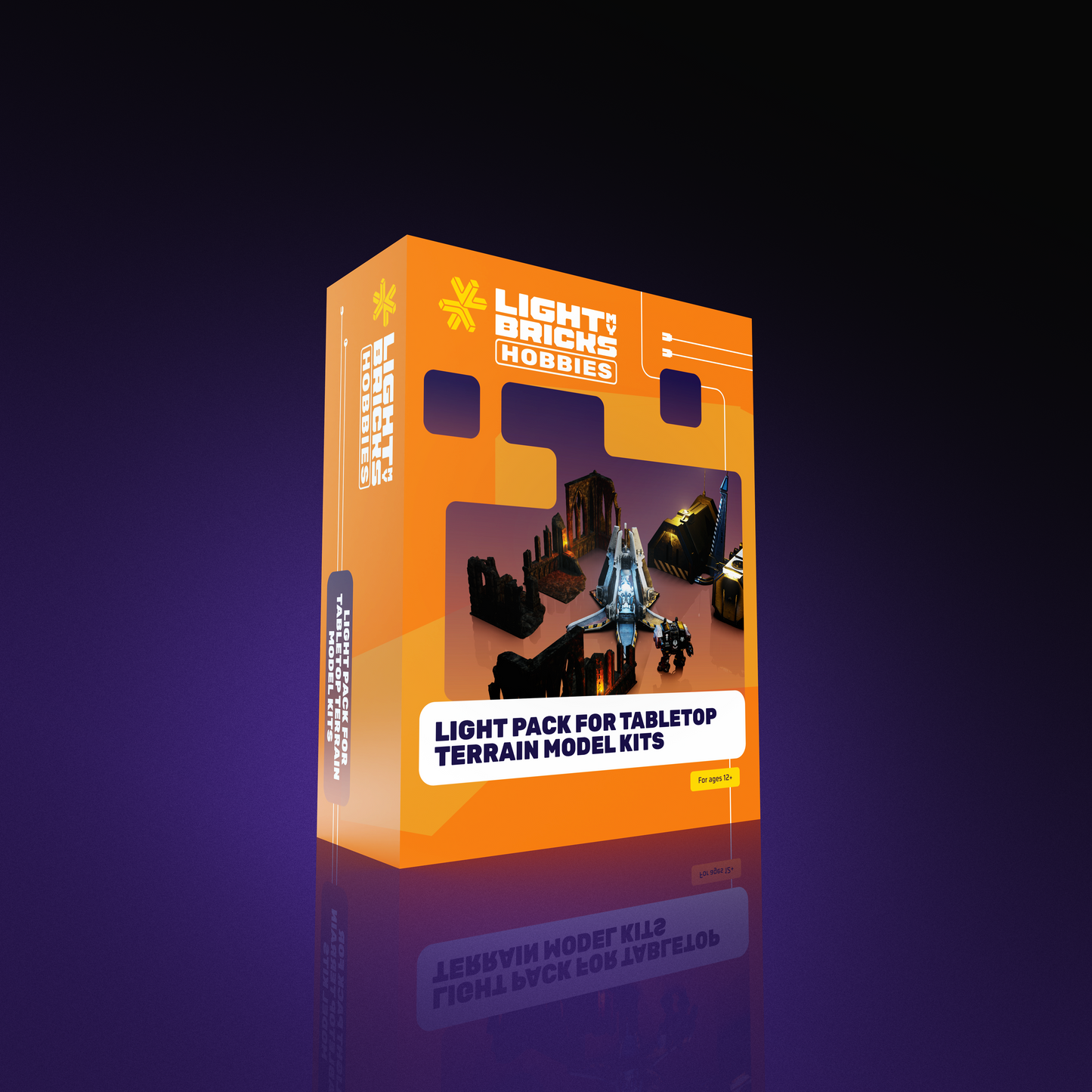 LMB Hobbies Tabletop Terrain Model Kit Light Pack